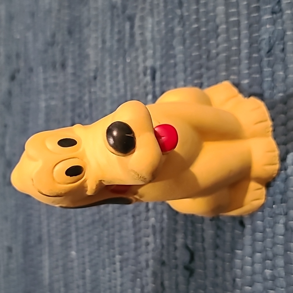 Walt Disney Vintage pluto squeaker toy